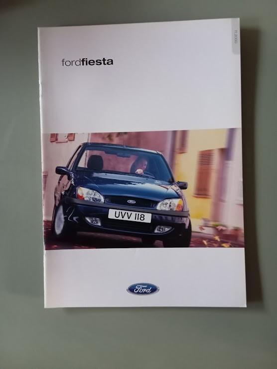Ford Fiesta o.a. Sport 11 / 2000 30 pag., Verzenden, Zo goed als nieuw, Ford