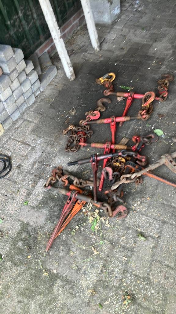 Kettingspanners, Zakelijke goederen, Machines en Bouw | Industrie en Techniek, Ophalen of Verzenden