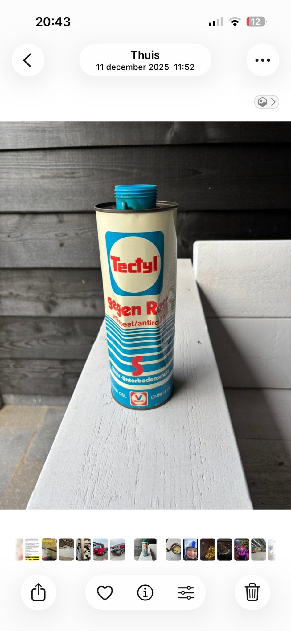 Tectyl tegen Roest - Antiroest/Antirouille, Ophalen of Verzenden, Gebruikt, Universele onderdelen