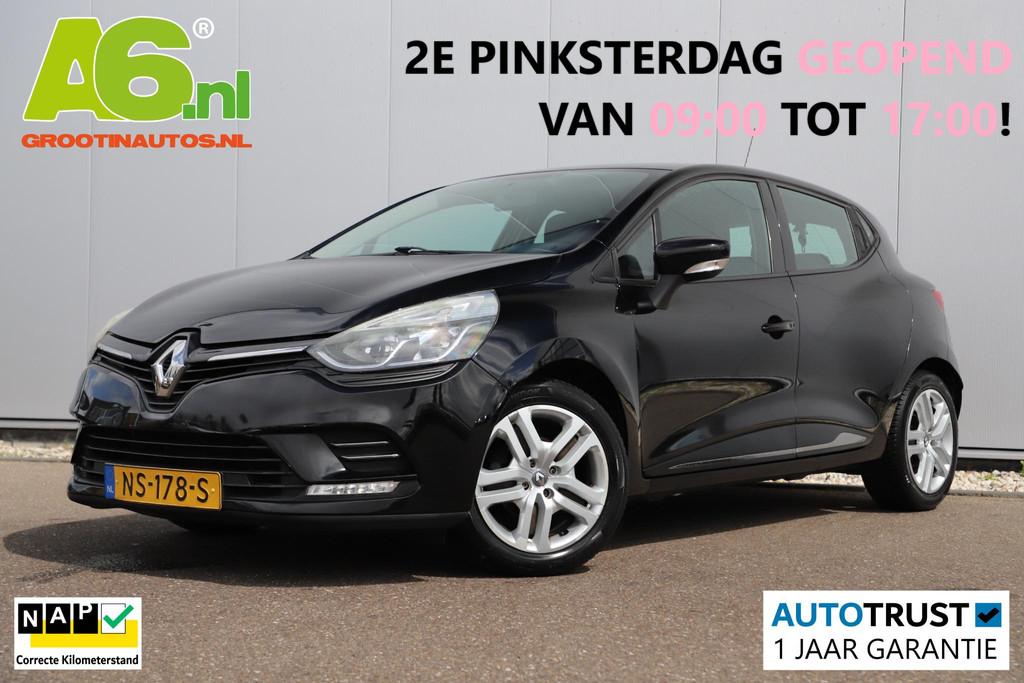 Renault Clio 0.9 TCe Zen Navigatie Airco Cruise Control Blue, Voorwielaandrijving, 898 cc, Stof, Gebruikt