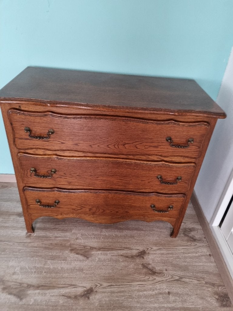 Commode  Eiken, Kinderen en Baby's, Gebruikt, 100 cm of meer, Minder dan 50 cm, Ophalen