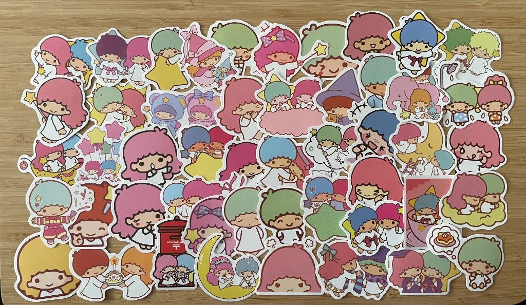 Little twin star sanrio stickers, Verzenden, Nieuw, Meerdere stickers