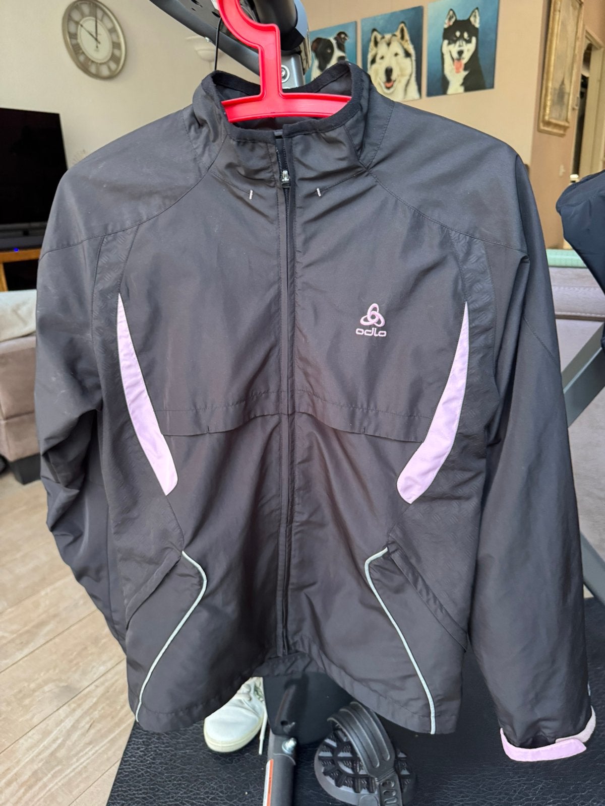 Odlo hardloop jasje S, Kleding | Dames, Sportkleding, Zo goed als nieuw, Overige typen, Zwart, Ophalen of Verzenden