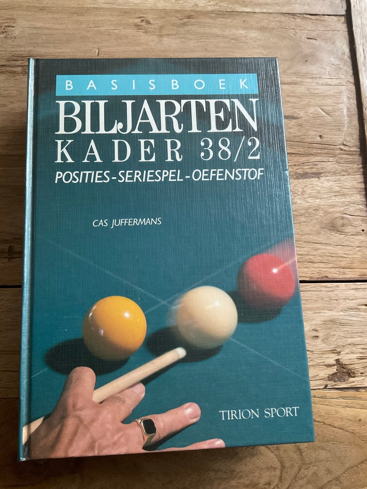 Basisboek Biljarten KADER 38/2 - Cas Juffermans, Ophalen of Verzenden, Nieuw, Overige sporten