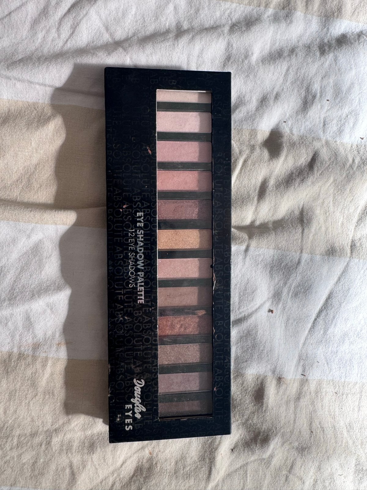 Douglas oogschaduw palette, Gebruikt, Ophalen of Verzenden, Make-up, Overige kleuren
