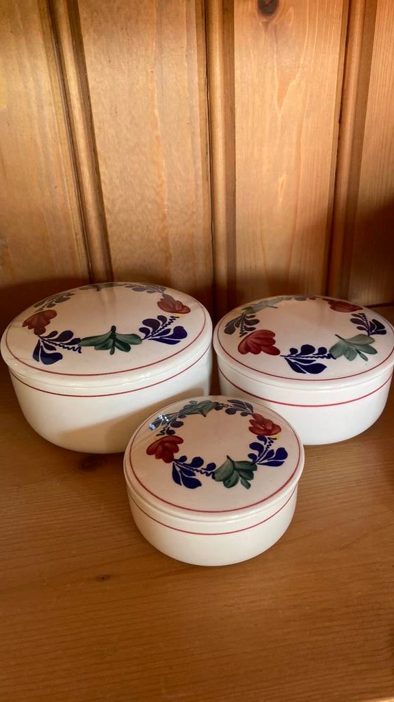 Boerenbont bonbon set 0,1 en 2, Ophalen of Verzenden, Zo goed als nieuw, Aardewerk, Boerenbont