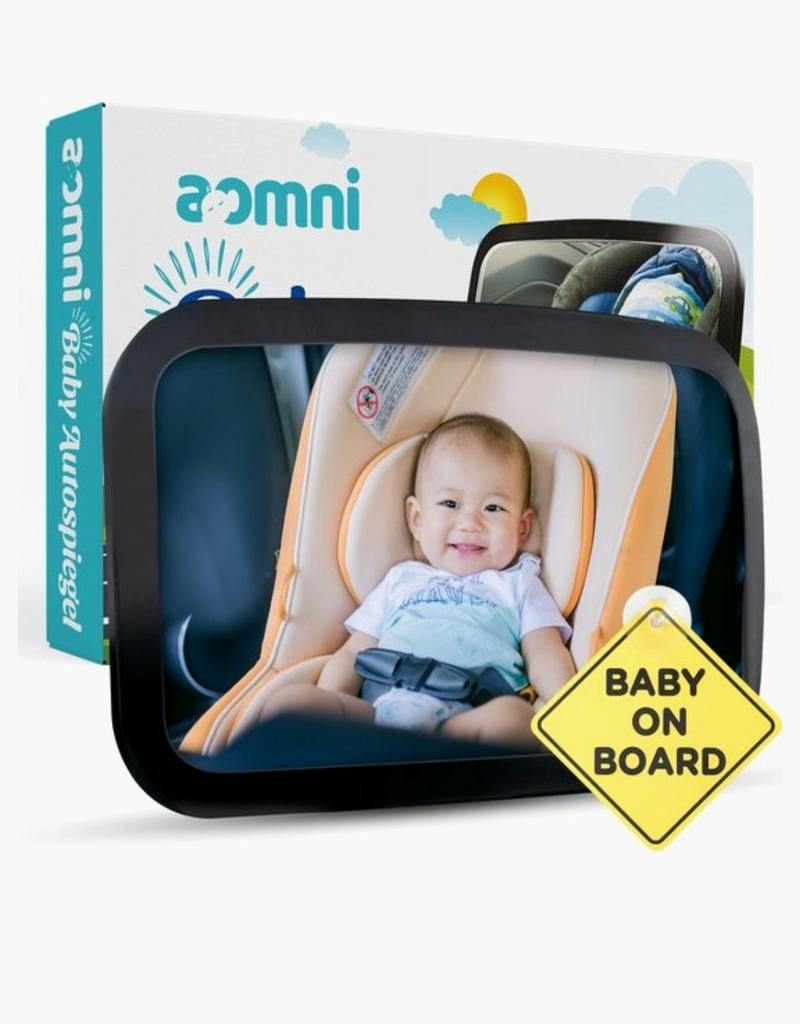 Aomni Baby Autospiegel in goede staat, Ophalen, Zo goed als nieuw