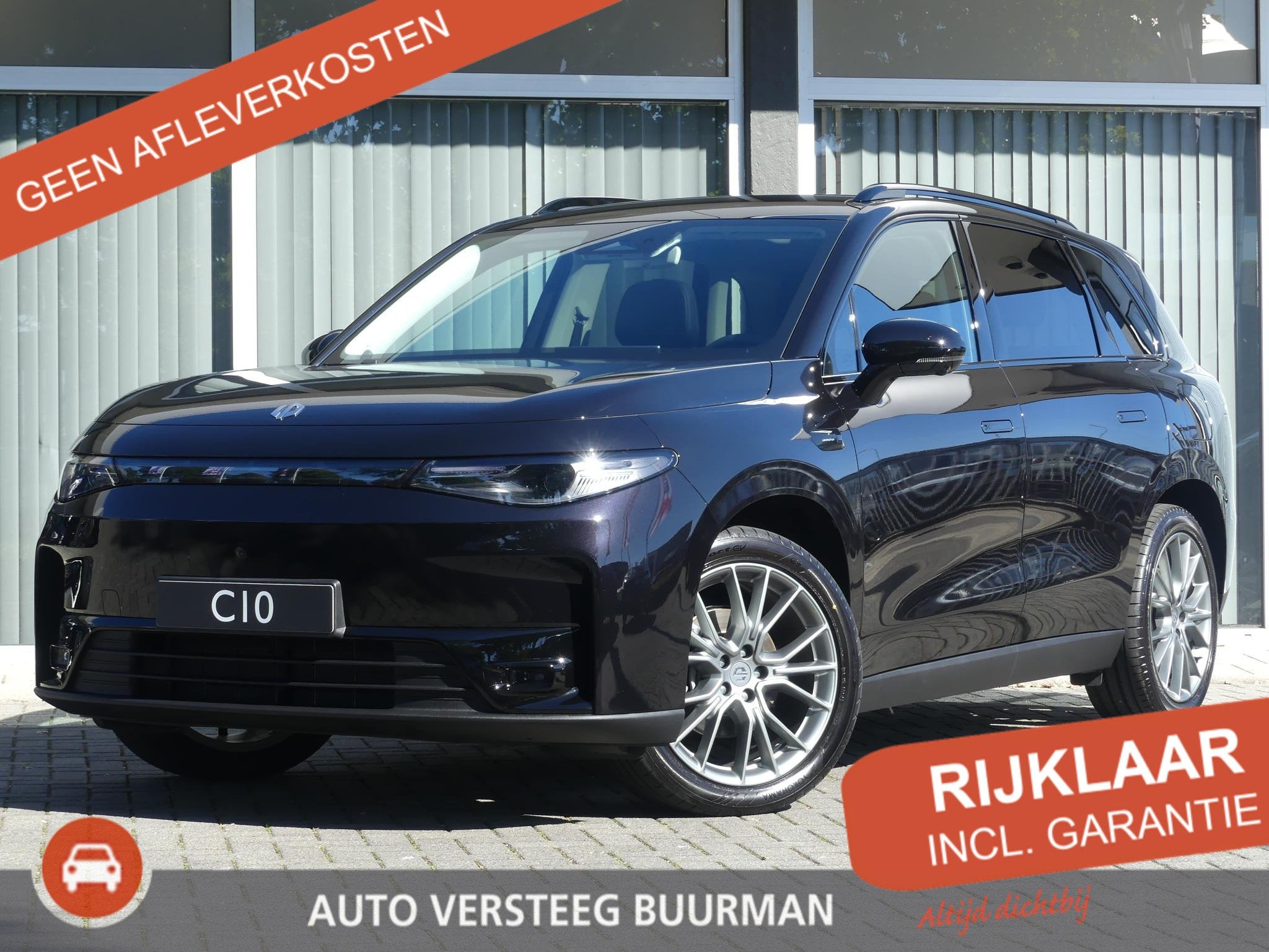 Leapmotor C10 Design ProMax 81.9 kWh 300PK Automaat Navigati, Auto's, Automaat, 12 maanden, Achterwielaandrijving, Zwart