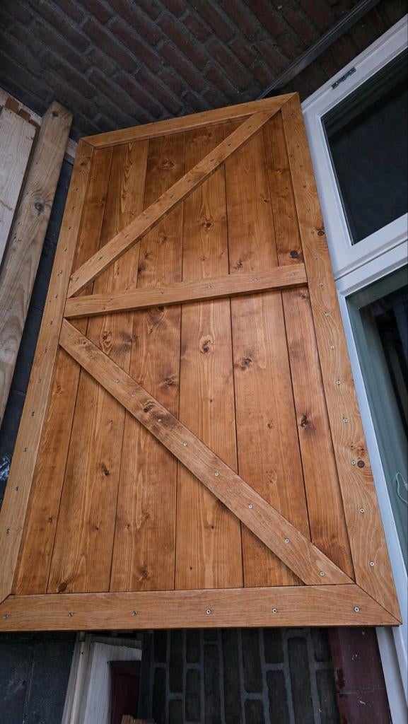 Handgemaakte Houten Deuren - C24 Hout - Ontwerp op Maat, Ophalen of Verzenden, Nieuw, Hout