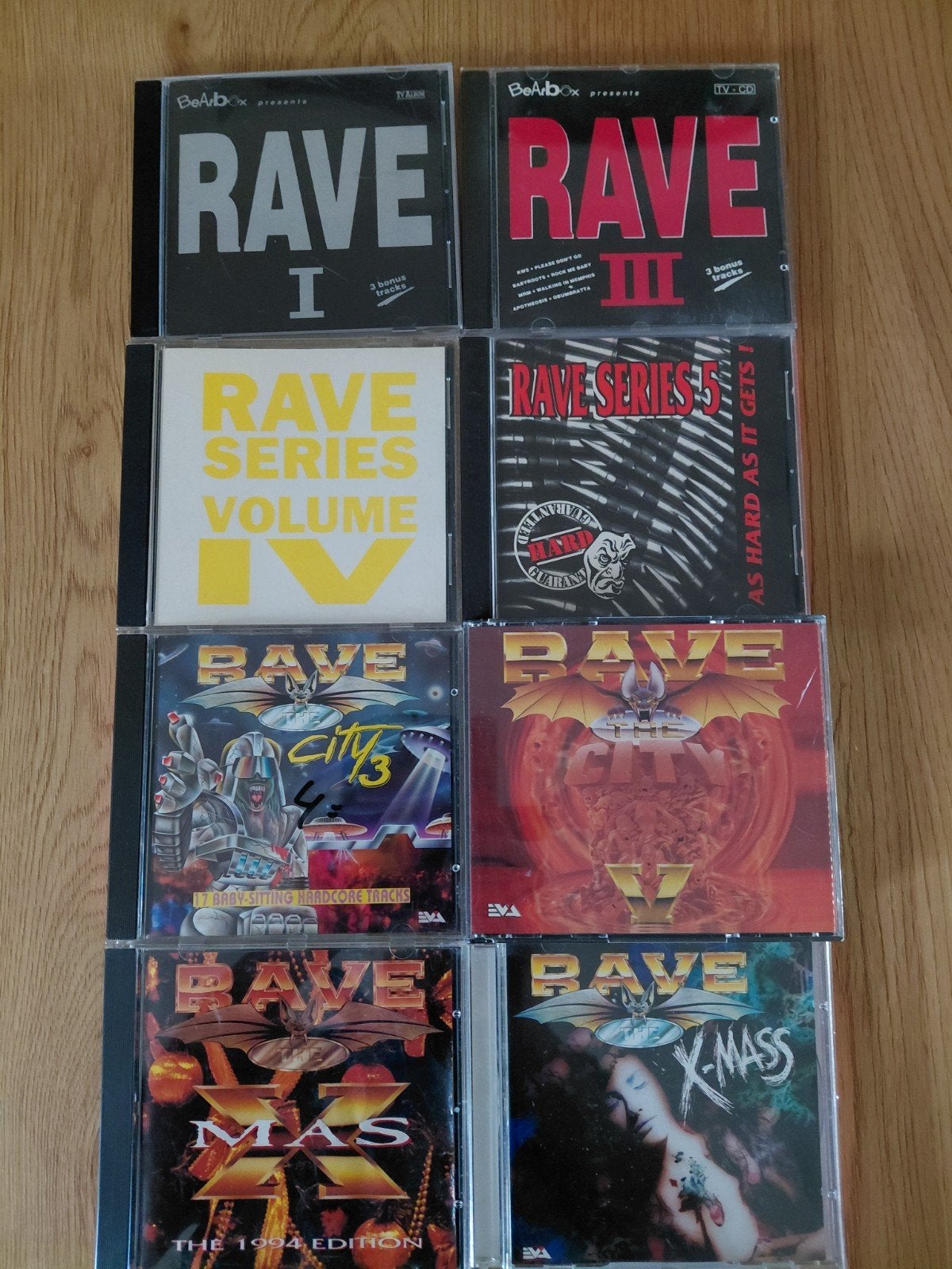 Rave Series & Rave The City CD's - Zeer goede staat, Ophalen of Verzenden, Zo goed als nieuw, Hardcore, Verzamelalbum