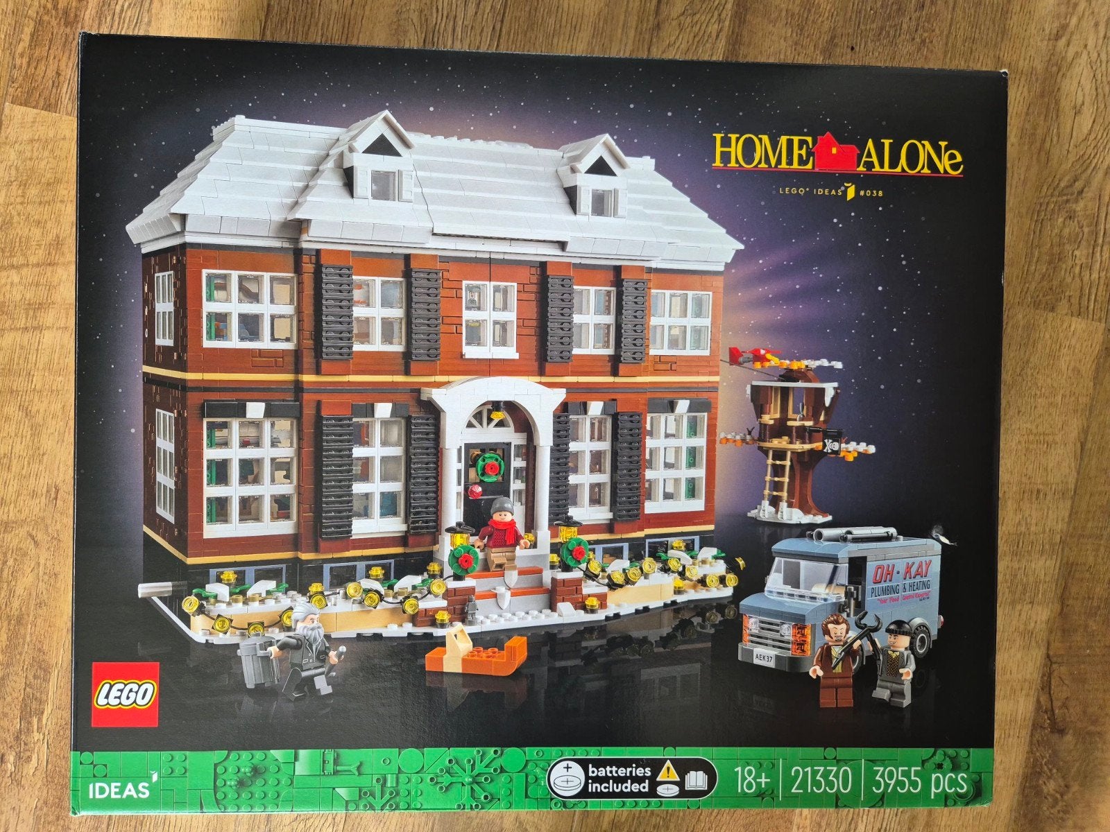 LEGO Ideas Home Alone Huis  1x Gebouwd, Kinderen en Baby's, Speelgoed | Duplo en Lego, Ophalen of Verzenden, Zo goed als nieuw