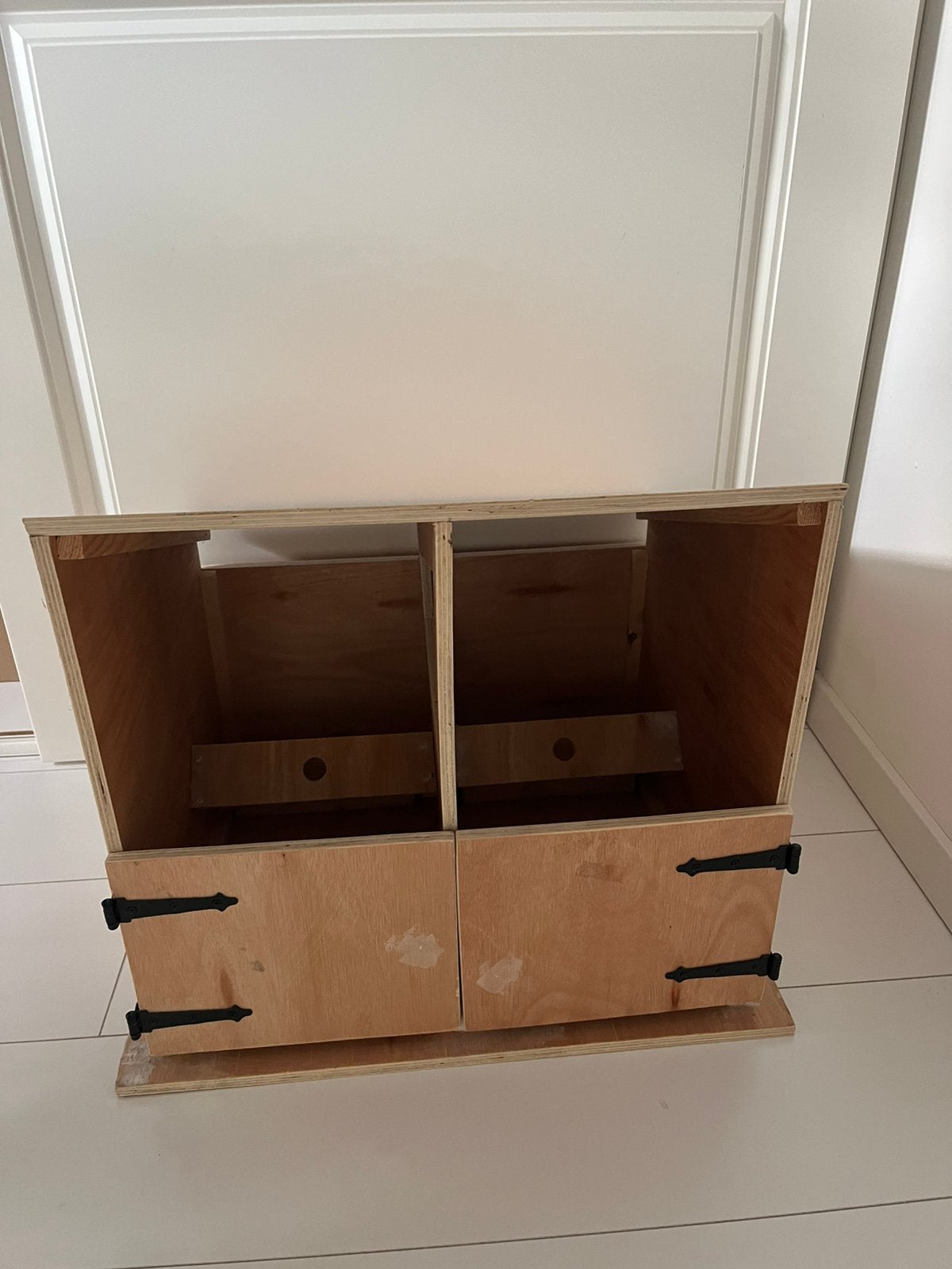 Houten stal handgemaakt voor 2 stokpaarden hobby horse, 50 – 75, Minder dan 50 cm, Nieuw, Minder dan 50 cm