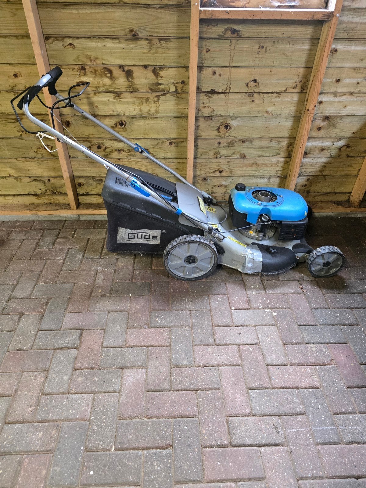 Güde Big Wheeler 560 Super.  Benzine-grasmaaier., Ophalen, Gebruikt, Mulchfunctie, Güde