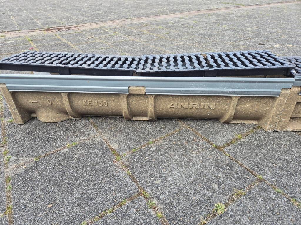 Arin KE-150 Polymeer draingoot, Doe-het-zelf en Verbouw, Buizen en Afvoer, Afvoer, Minder dan 2 meter, 80 mm of meer, Ophalen