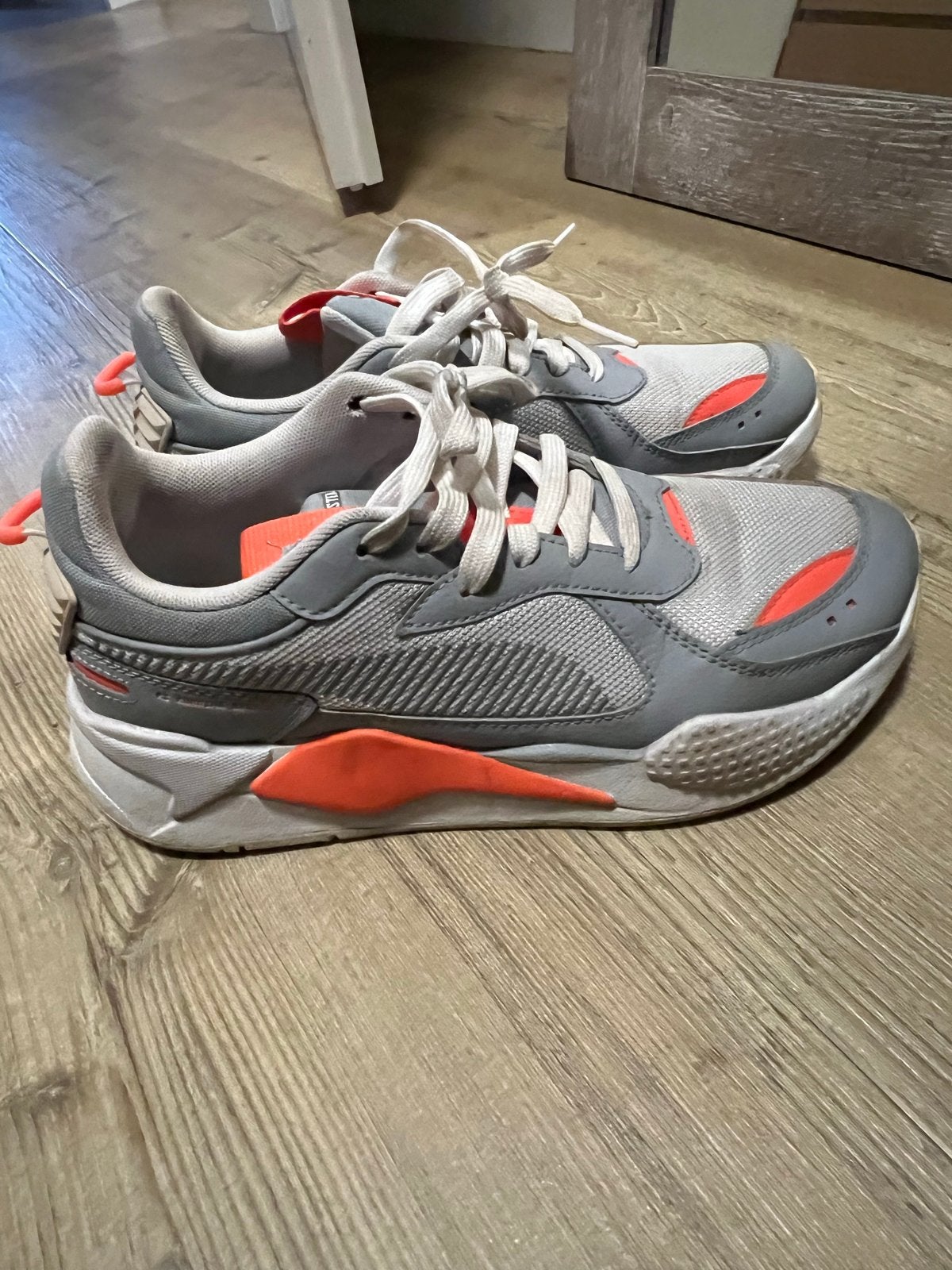 Puma RS-X sneakers maat 40, Ophalen of Verzenden, Gedragen, Grijs, Sneakers of Gympen