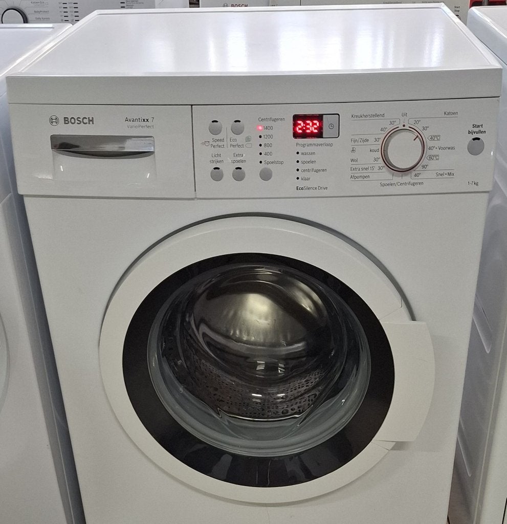 Bosch Avantixx 7 Wasmachine A+++, bezorging, Ophalen, Zo goed als nieuw, Voorlader, 85 tot 90 cm