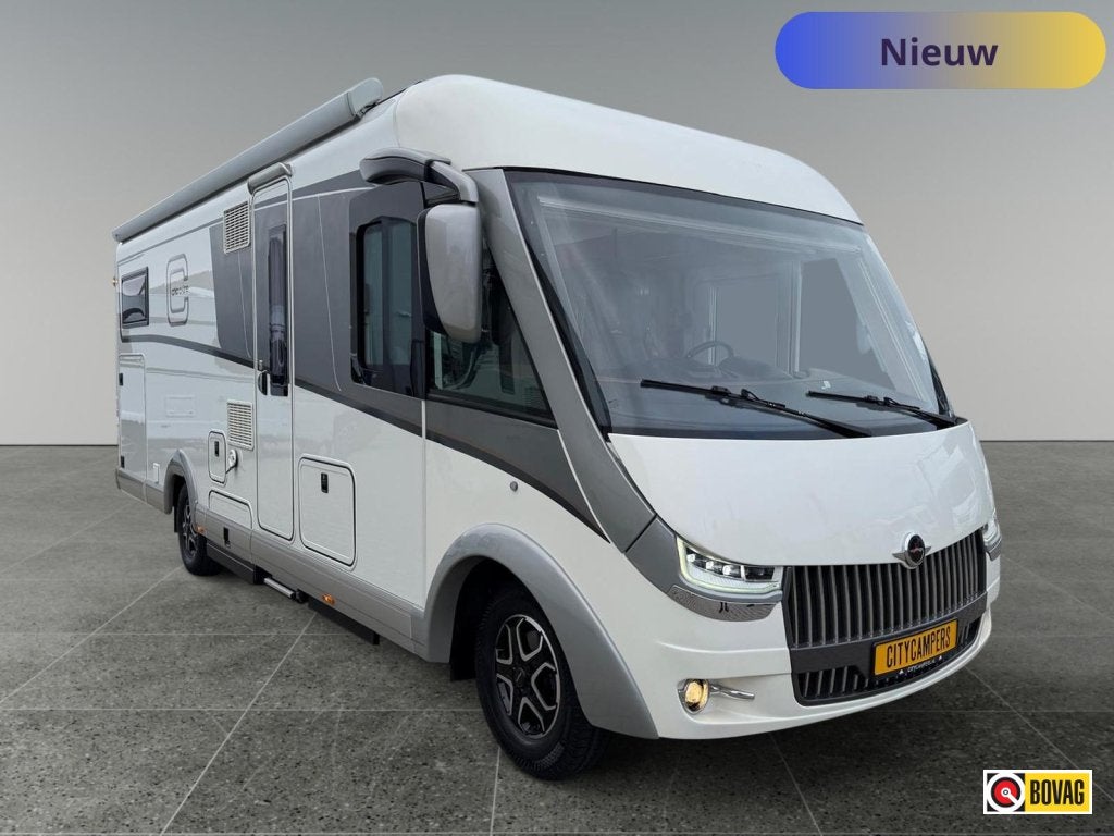 Carthago Chic C-Line I 4.9 LE Automaat / Topstaat!, Caravans en Kamperen, Campers, Standaard zit, Fiat, Vloeistofverwarming, 7 tot 8 meter