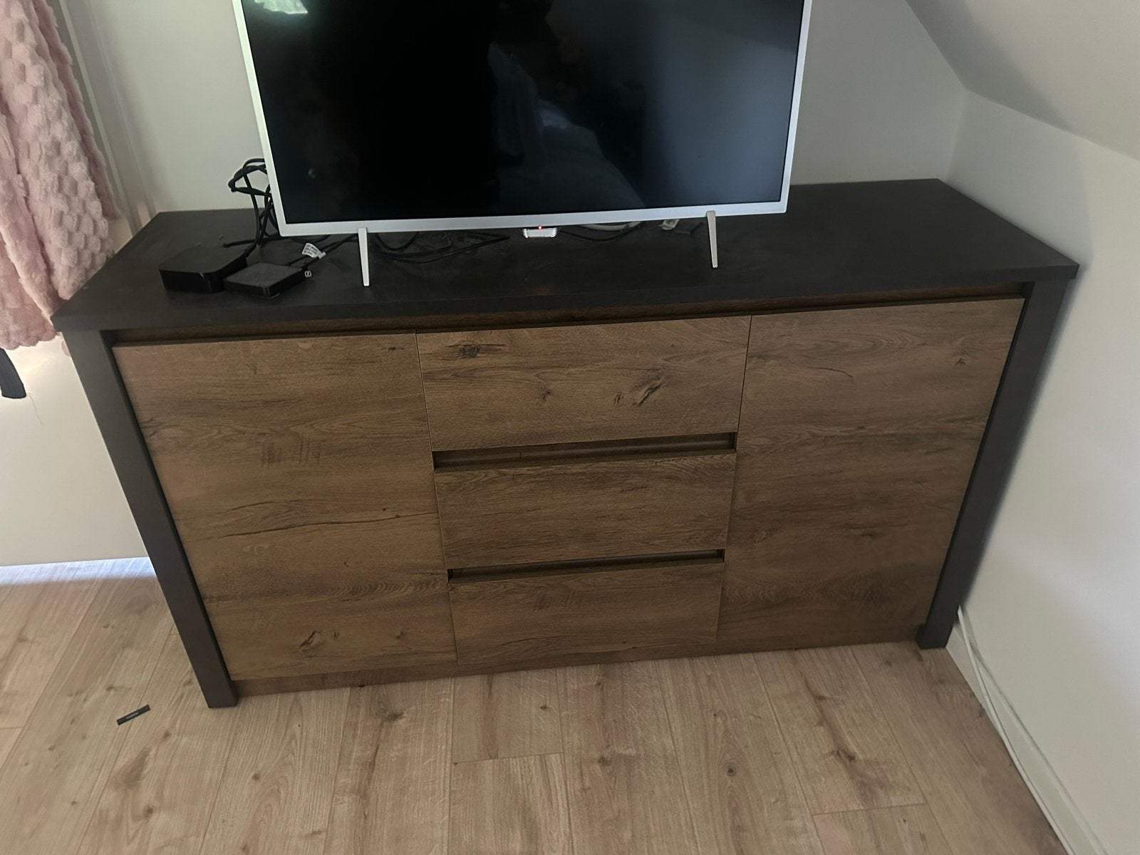 Mooie dressoir kast - 140x80x43 cm - Nette staat, Ophalen, Gebruikt, 100 tot 150 cm, Met lade(s)