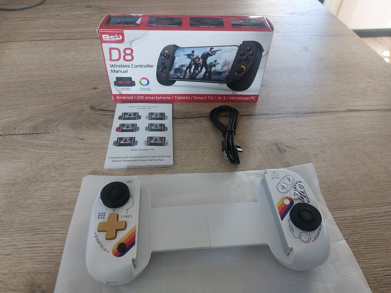 BSP D8 Draadloze Controller voor Smartphone/Tablet/PC/Switch, Nieuw, Mobiel, Overige typen, Overige merken