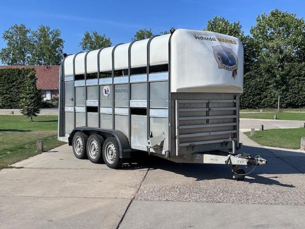 IFOR Williams Trailer dubbel dek / Veetrailer schapentrailer, Gebruikt