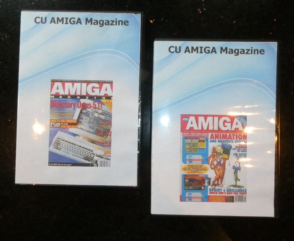2 Dvd's met CU Amiga Magazines in pdf formaat, Computers en Software, Ophalen of Verzenden, Commodore Amiga