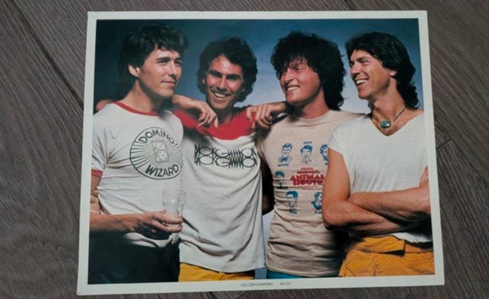 Fotokaart Golden Earring 1980 20x25, Verzamelen, Ophalen of Verzenden, Overige onderwerpen
