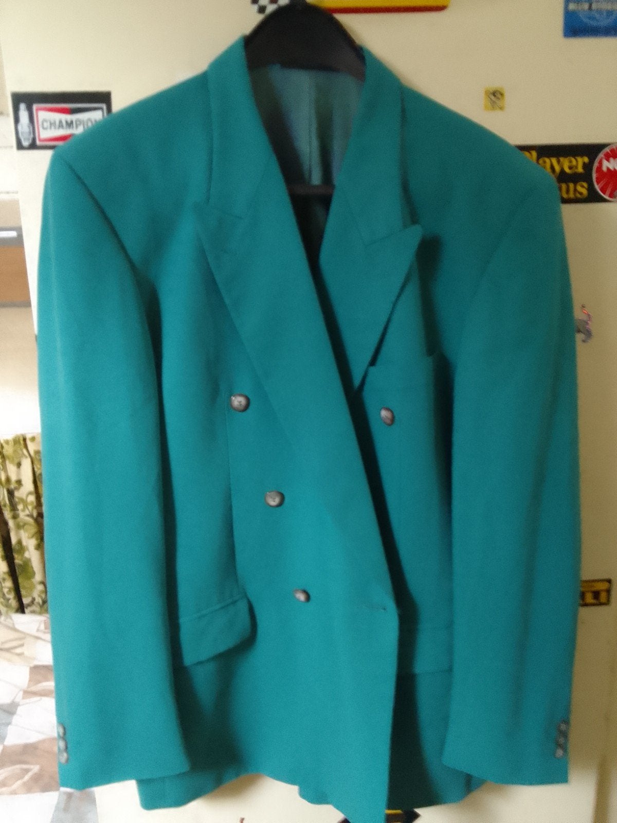 Groen Colbert Oxford - Zo goed als nieuw, Maat 56/58 (XL), Ophalen of Verzenden, Zo goed als nieuw, Oxford