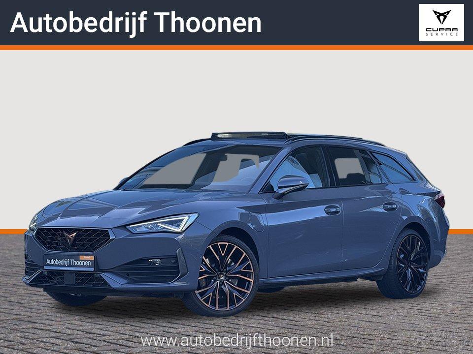 CUPRA Leon Sportstourer 1.4 e-Hybrid VZ Performance | Keyles, 77 km/l, Gebruikt, 4 cilinders, Leder en Stof