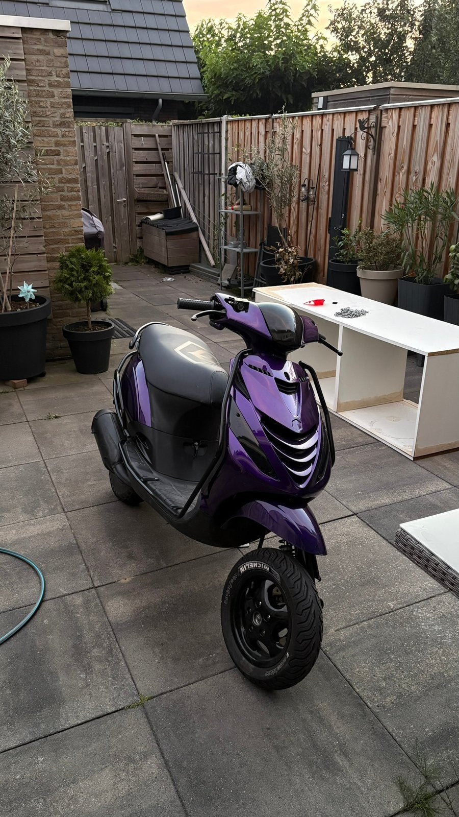 Zip 172cc malossi AC met blok papieren, Ophalen, Zo goed als nieuw, Tweetakt, Zip