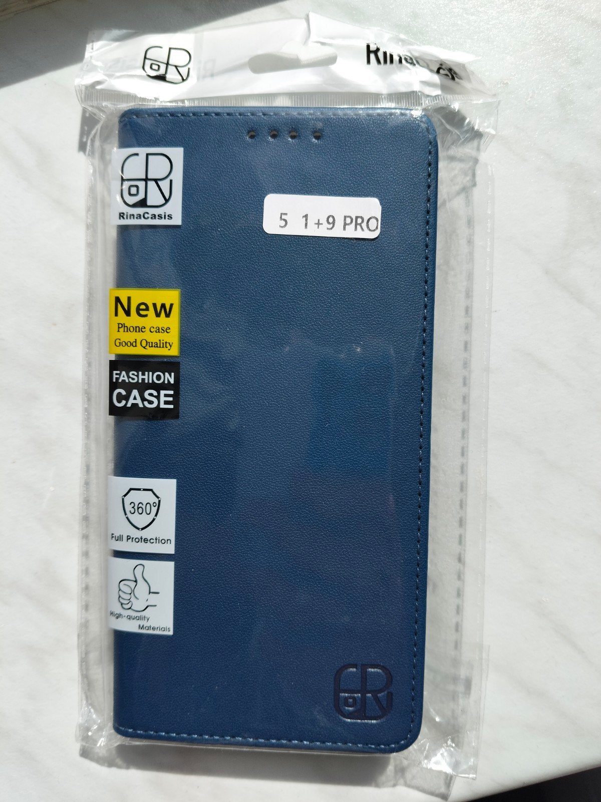 OnePlus 9 Pro Marine Blauw Telefoonhoesje - Nieuw, Ophalen of Verzenden, Nieuw, Hoesje of Tasje