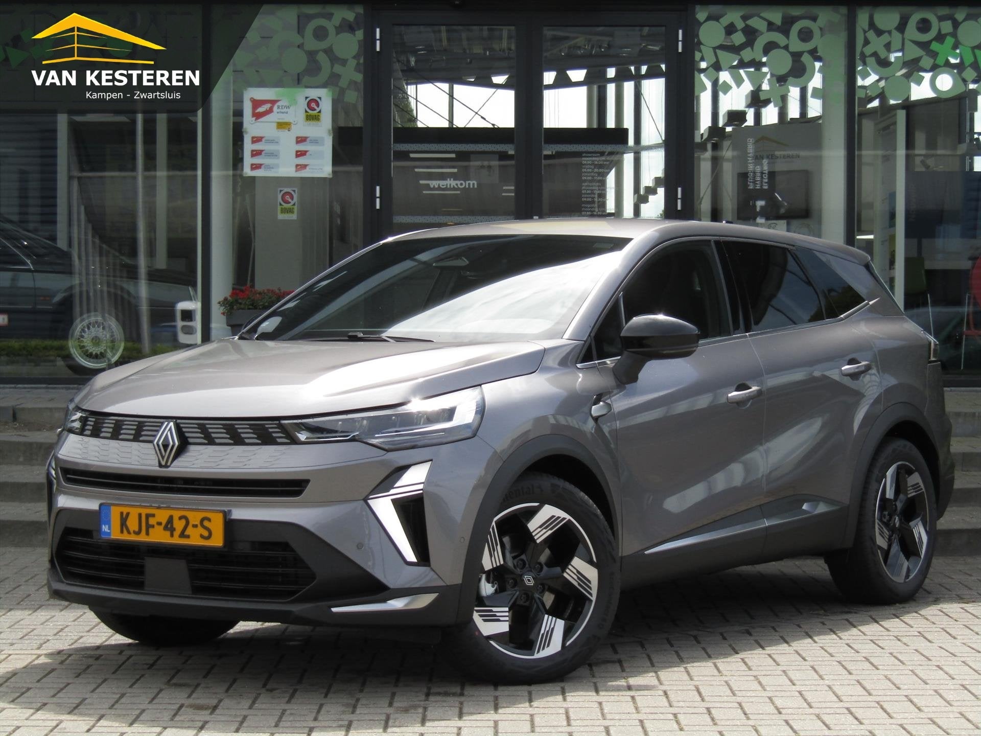 Renault Symbioz 1.8 E-Tech full hybrid 160pk Aut Techno, Auto's, 4 cilinders, 23 km/l, Bedrijf, Hybride Elektrisch/Benzine