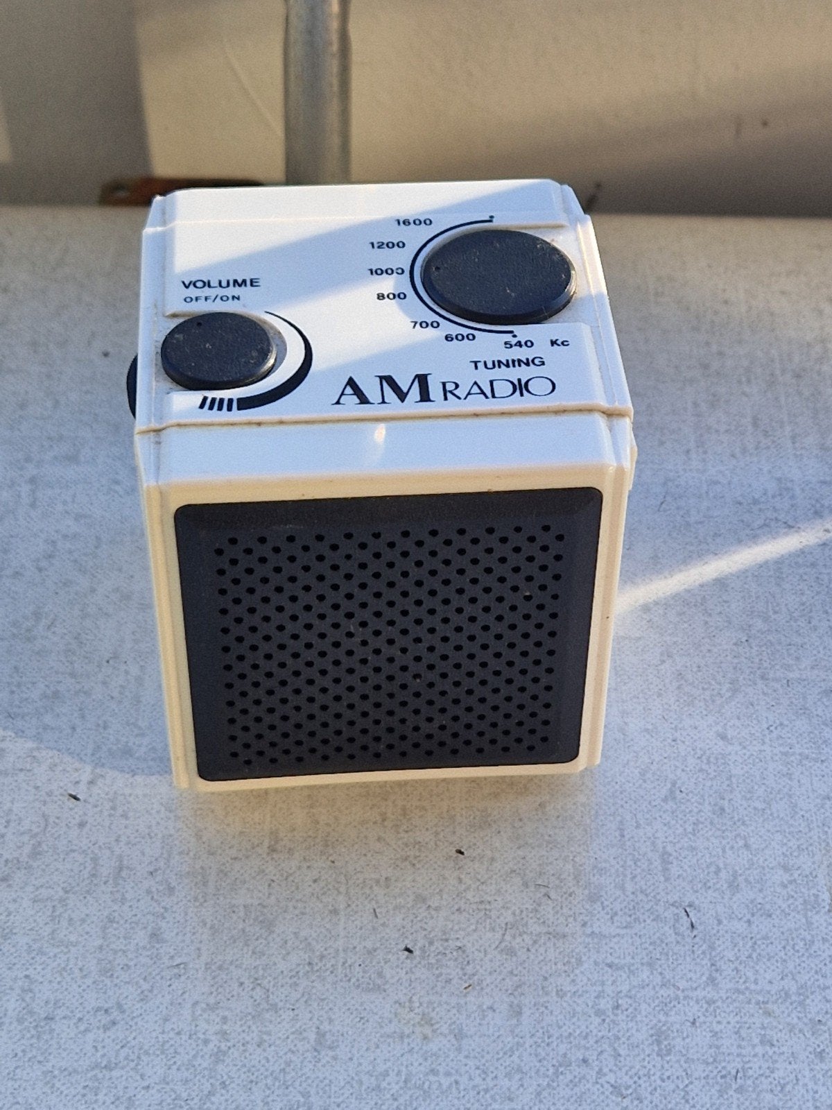 kubus Radiotje  AM Vintage, Ophalen of Verzenden