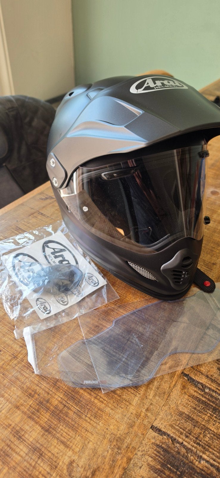Arai Tour-X 4 Offroadhelm - Mat Zwart - Maat L, Motoren, Ophalen of Verzenden, Nieuw zonder kaartje, Arai