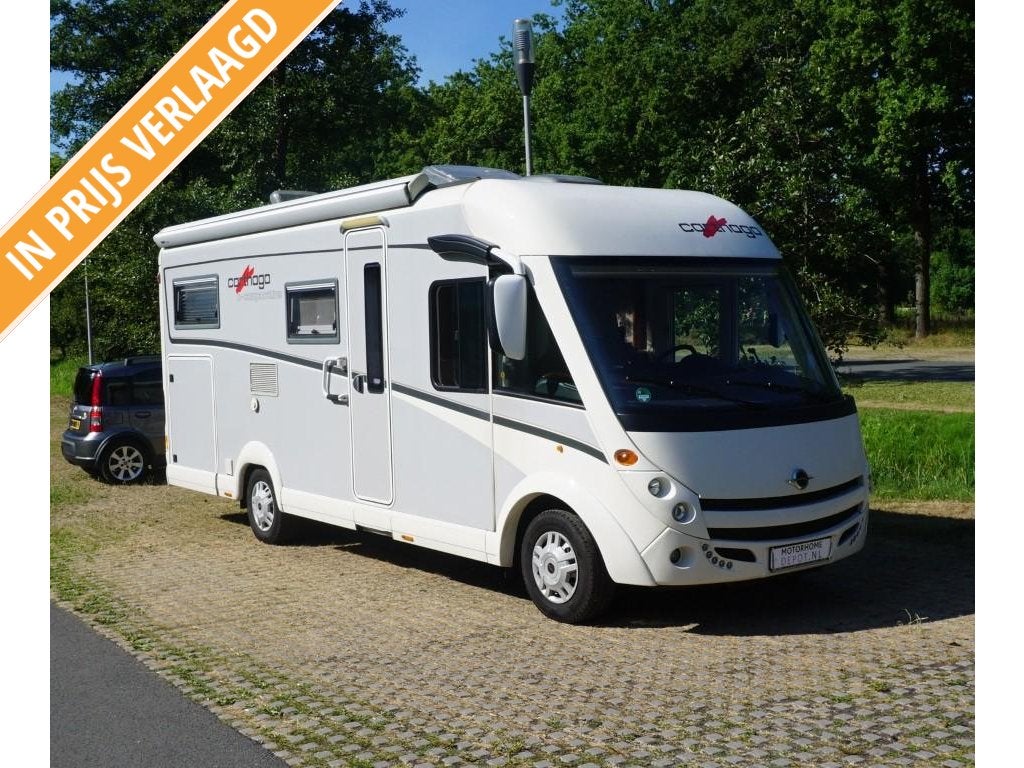 Carthago C-Compactline 143 2016 met 74.000km vakantieklaar!, Integraal, Koelkast, Bedrijf, Carthago