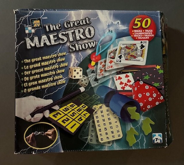 Maestro goocheldoos 50 trucs 7+, Verzenden, Zo goed als nieuw