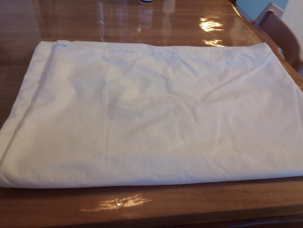 Cara C'air anti-allergie dekbedovertrek 100x140, Eenpersoons, Wit, Dekbedovertrek, Nieuw