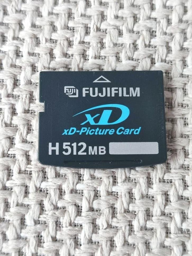 Fujifilm xD-Picture Card H 512MB geheugenkaart, Ophalen, XD, Gebruikt, Minder dan 2 GB