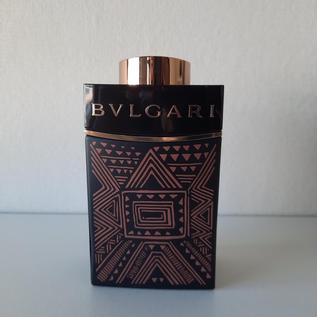 Bvlgari MAN in Black Laolu 100ml eau de parfum L.ED!, Ophalen of Verzenden, Zo goed als nieuw, Parfumfles, Gevuld