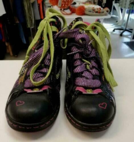 Skechers halfhoge kleurrijke sneakers printjes mt 35 31795, Skechers, Meisje, ., Schoenen