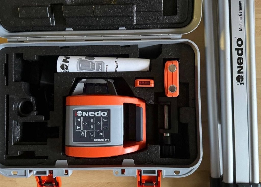 NEDO Rotatielaser Sirius1 HV Set, Ophalen of Verzenden