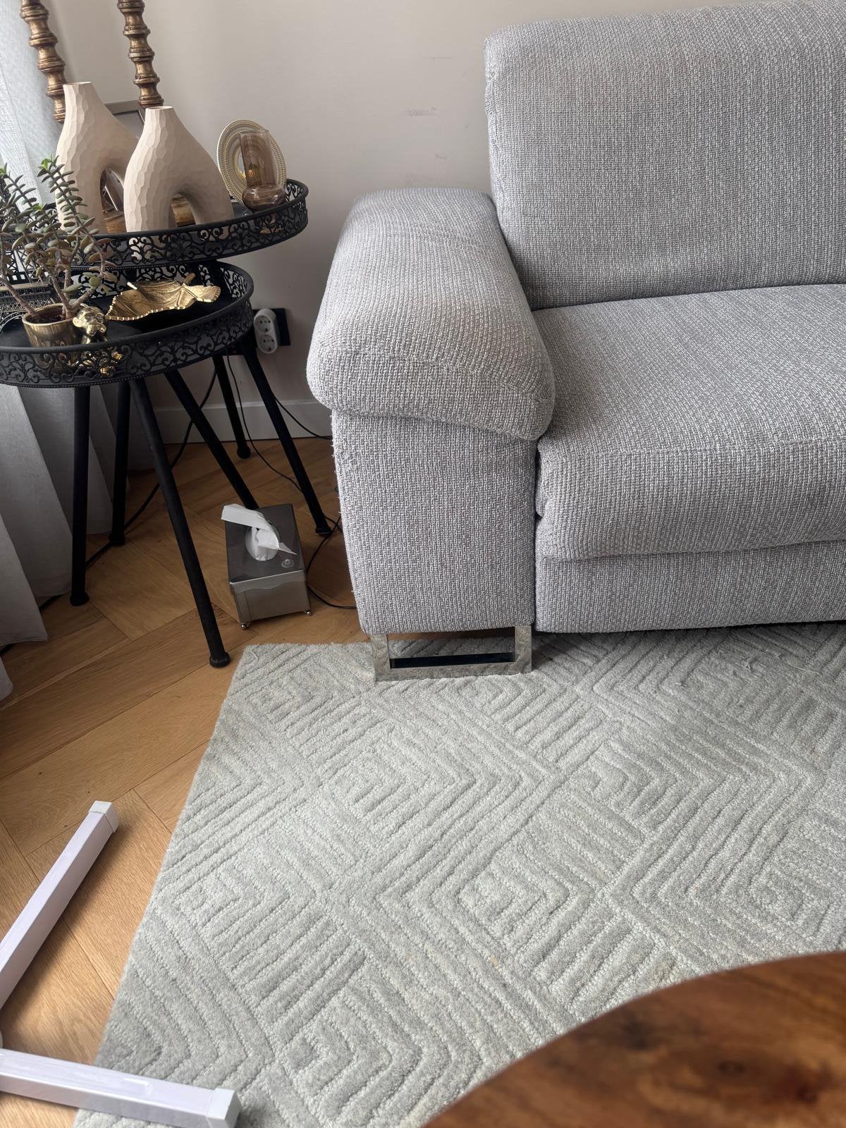 Bank met elektrische relaxfunctie, Huis en Inrichting, Banken | Sofa's en Chaises Longues, Ophalen, Zo goed als nieuw, Vierpersoons of meer