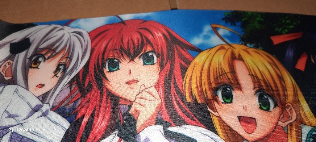 16+ Playmat / muismat High School DxD., Hobby en Vrije tijd, Verzamelkaartspellen | Yu-gi-Oh!, Ophalen of Verzenden, Gebruikt