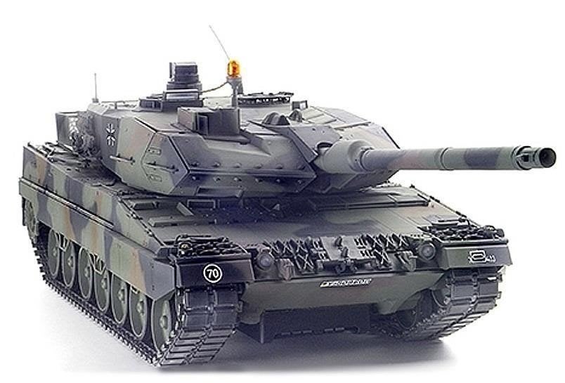 RC tank Tamiya 56020 bouwpakket Leopard 2A6 Full Option Kit, Hobby en Vrije tijd, Modelbouw | Radiografisch | Overige, Ophalen of Verzenden