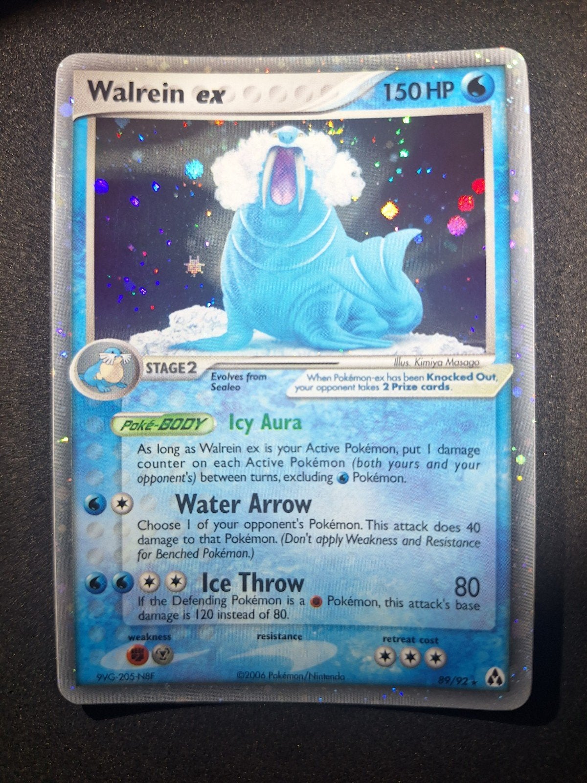 Walrein ex 89/92 Legend Maker, Ophalen of Verzenden, Zo goed als nieuw, Losse kaart, Foil