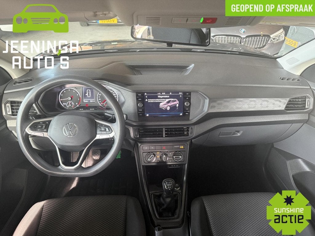 Volkswagen T-Cross 1.0 TSI Life Business|ACC|Navi|AppleCarPl, Auto's, Volkswagen, Voorwielaandrijving, Gebruikt, 95 pk, Bedrijf