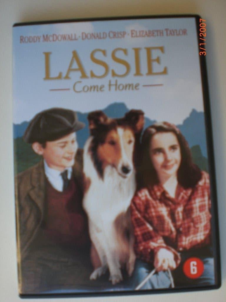 dvd Lassie Come Home Roddy McDowall Elizabeth Taylor, Cd's en Dvd's, Bonusmateriaal, Engels, Nederlands, Drama