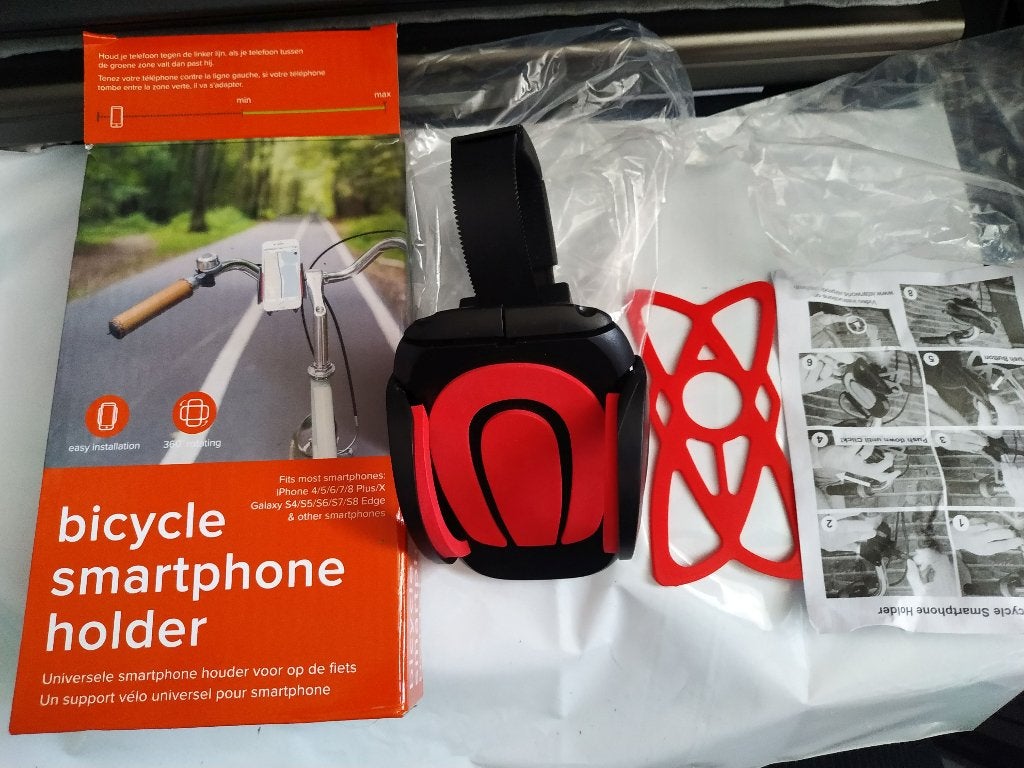 Fiets smartphone houder, Ophalen of Verzenden, Nieuw, Fiets