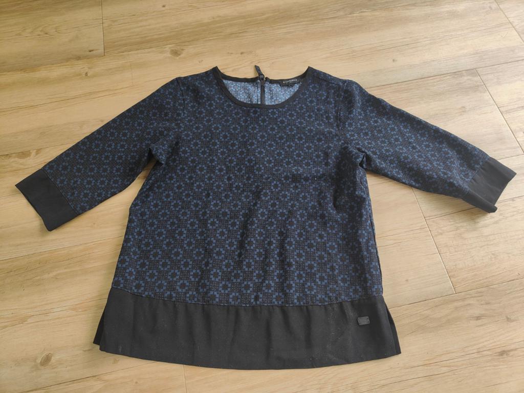 Leuk blauw shirt Silver Creek maat 36 S zomertop, Silver Creek, Blauw, Ophalen of Verzenden, Lange mouw