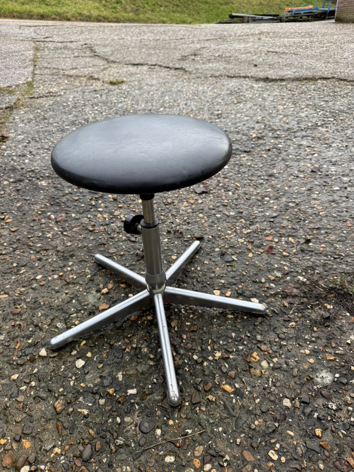 Arend de Cirkel,Krukje,fifties,sixties,Mid-Century,vintage, Ophalen of Verzenden, In hoogte verstelbaar, Gebruikt, Overige materialen