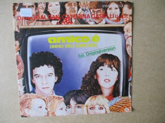 s1121 dario baldan - amico e, Ophalen, Gebruikt, 7 inch, Overige genres